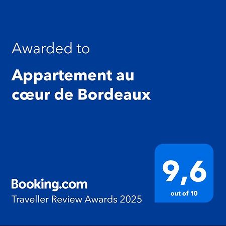 Appartement Au Coeur De Bordeaux Exterior foto